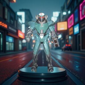 Vintage 1994 Kenner Saban's VR Troopers "Tankotron" Action Figure 5” B16